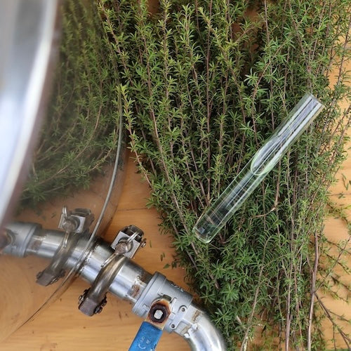 kanuka essential oil near the still