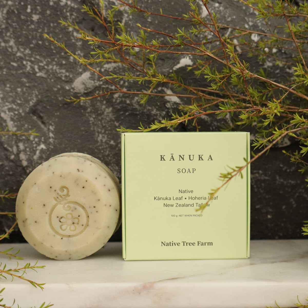 kanuka soap from Native Tree Farm 