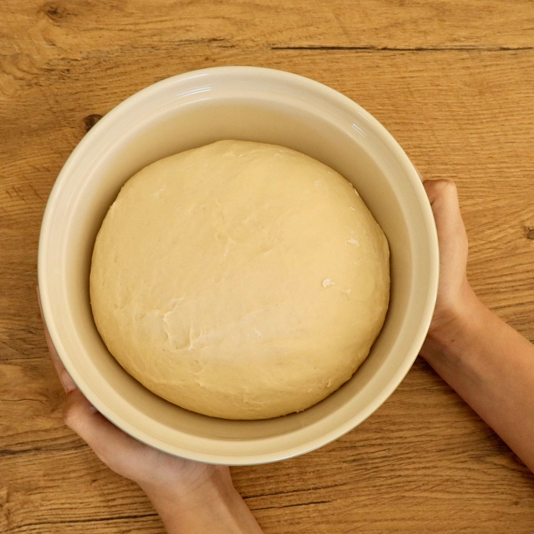 kumarahou bread dough in bowl
